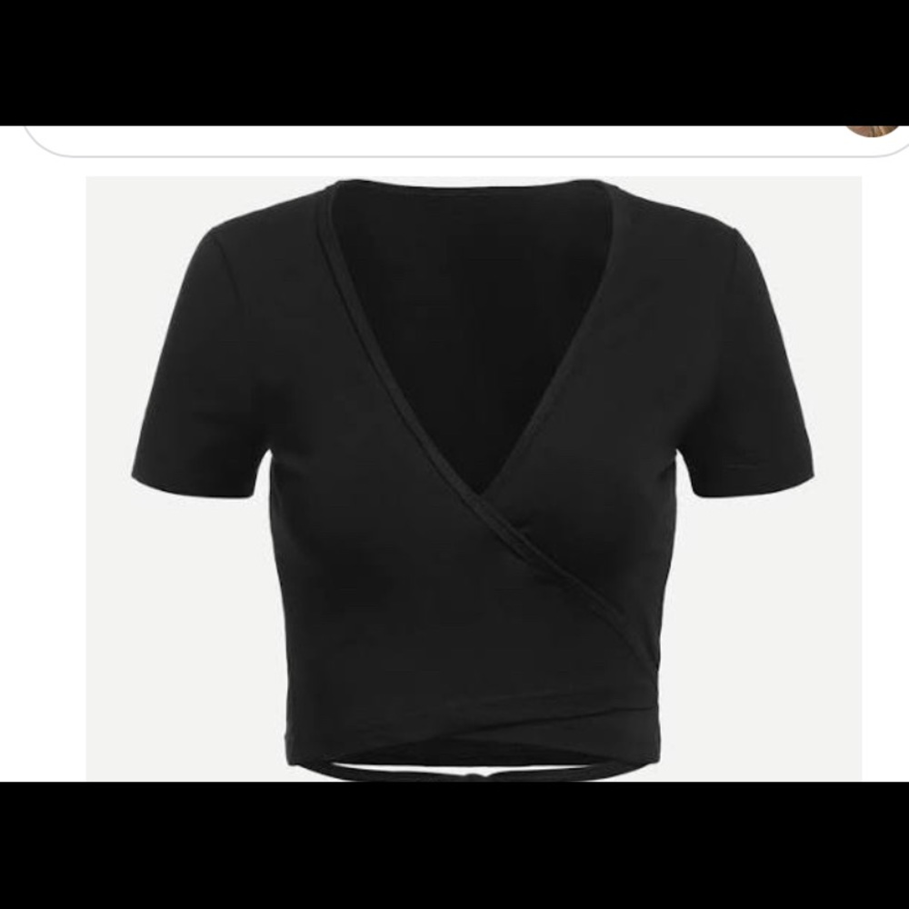 forever 21 side knot V-neck shirt